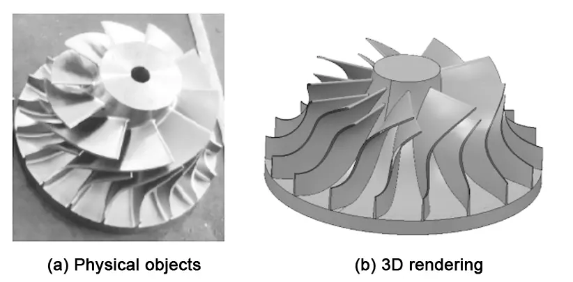 Figure 1 overall titanium alloy impeller Figure 1 overall titanium alloy impeller