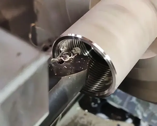 TonZa Making | How to control vibration mark when machining internal threads? TonZa Making|How to control vibration mark when machining internal threads?