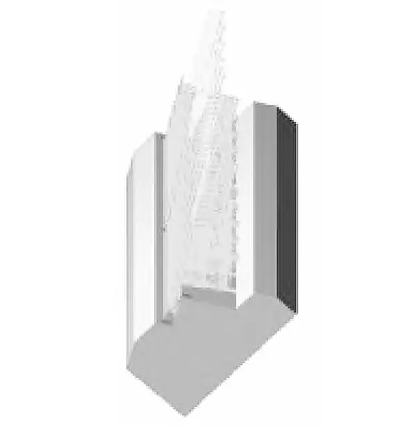 Figure 12 Machining of the V groove for positioning the fixture body