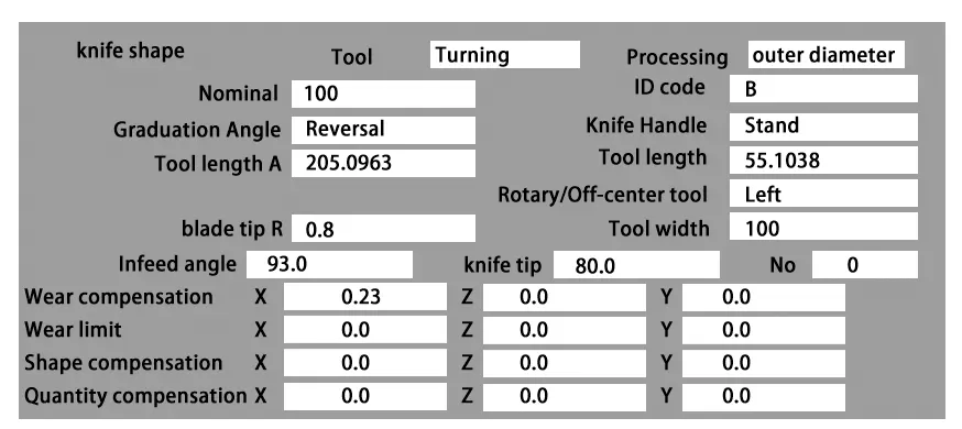 Figure 15 Compensation Settings Figure 15 Compensation Settings