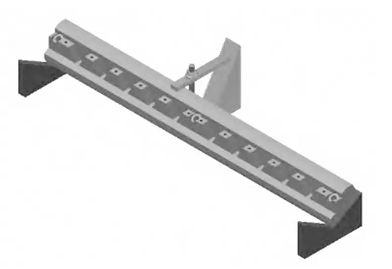 Figure 7. Clamping of the machining fixture for threaded holes, stepped surfaces, and bevels.