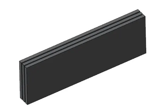 Figure 7. The blank is divided into three parts