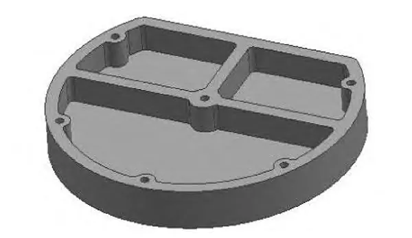 Figure 2. Robotic arm rear cover parts