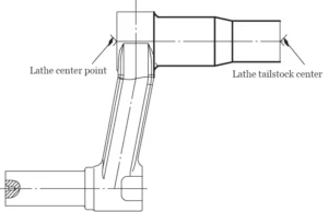 Figure 3 Rough Turning of the Main Shaft
