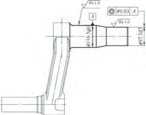 Figure 6 Finishing the Main Shaft