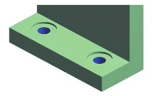 Figure 4 Constraints on the fine positioning mechanism