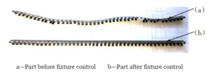 Figure 4 Spring after heat treatment