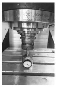 Figure 4 Z axis tool setter measuring tool length