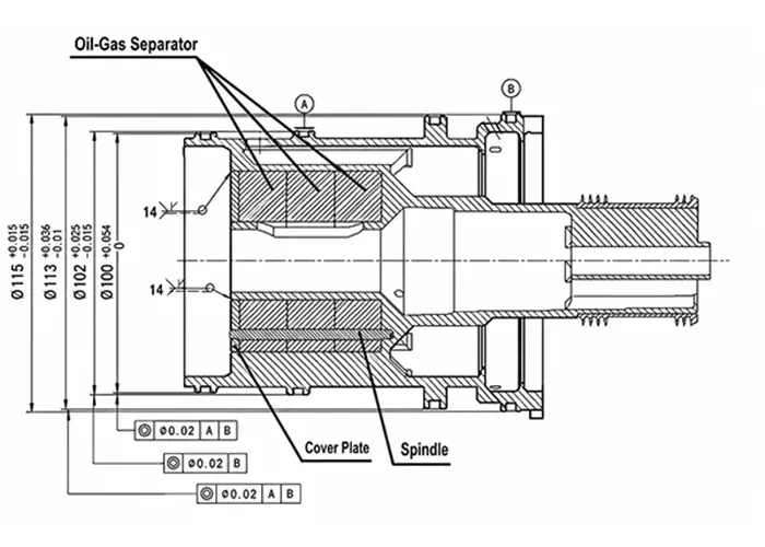 TonZa Making|Rear Vent Machining Process Optimization for Aircraft Engine Lubrication Systems