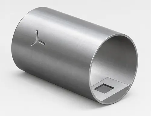 Figure 9 Typical part machining features